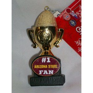 #1 Arizona State Fan Team Trophy ASU Christmas Orn